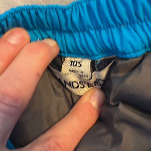 LANDS END Boy’s Grow-A-Long ski pants, insulated - Picture 4 of 7